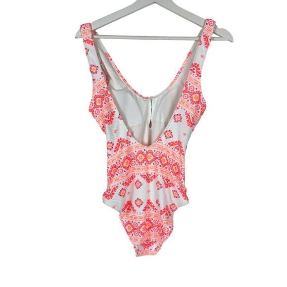 Aerie Small Pique One-Piece Swimsuit Full Coverage - Picture 3 of 8